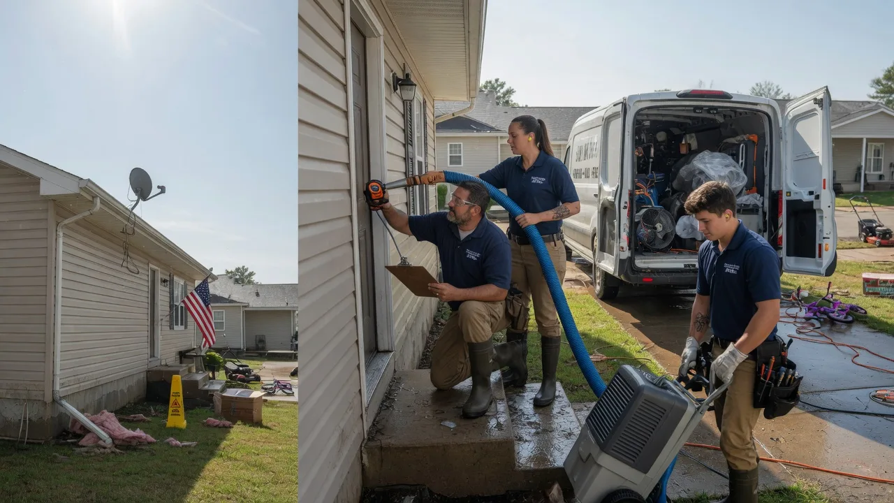 Ceiling Water Damage Restoration in Cedar Grove, WI near me